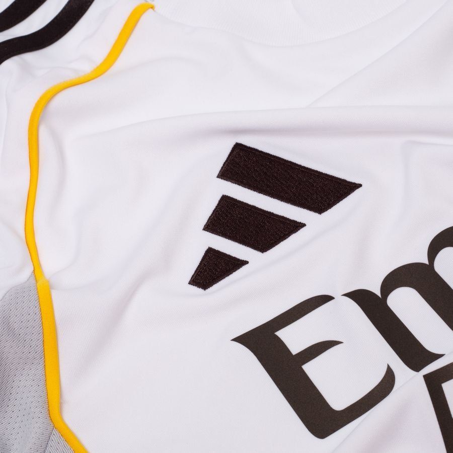 Real Madrid Home Shirt 2025/26 Kids Long Sleeves