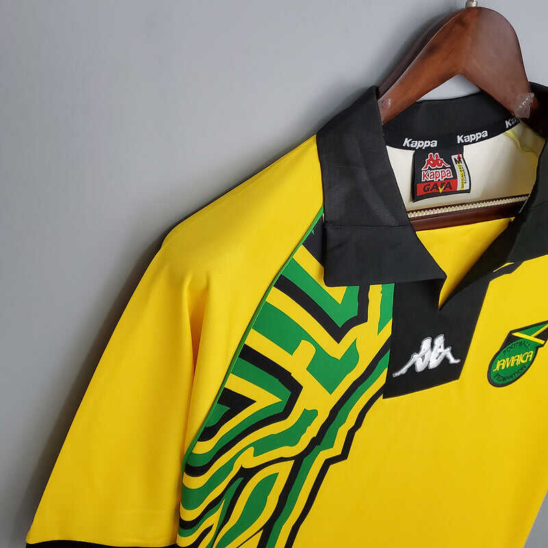 Cheap 1998 Jamaica Away kit yellow