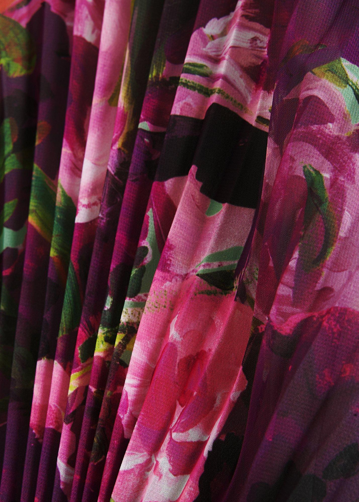 Petite Dahlia Printed Maxi Dress