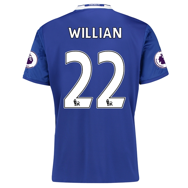 High Performance Chelsea Home 2016-17 WILLIAN 22 Soccer Jersey Shirt