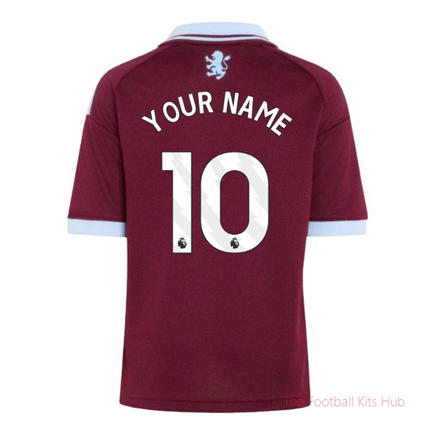 Aston Villa 2026-2027 Home Shirt Custom Name National Team Jersey