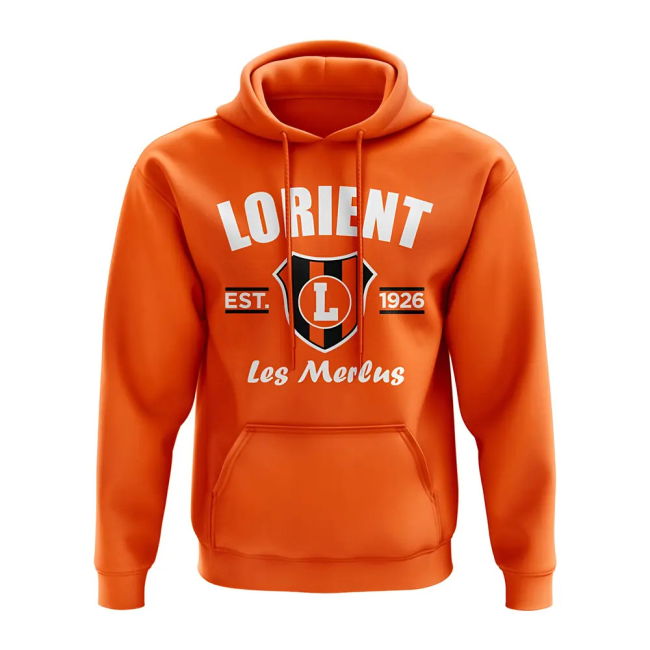 2025-2026 Lorient Established Football Shirt (Orange) | Official