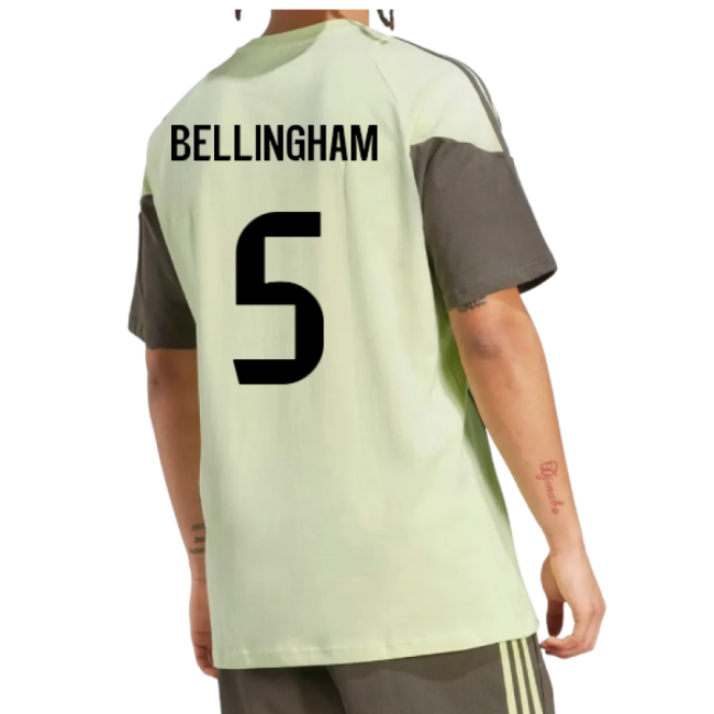 Best-Selling 2025-2026 Real Madrid Training Tee (Almost Lime) (Bellingham