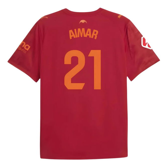 2025-2026 Valencia Away Football Shirt - Kids (Kids) Moisture Wicking