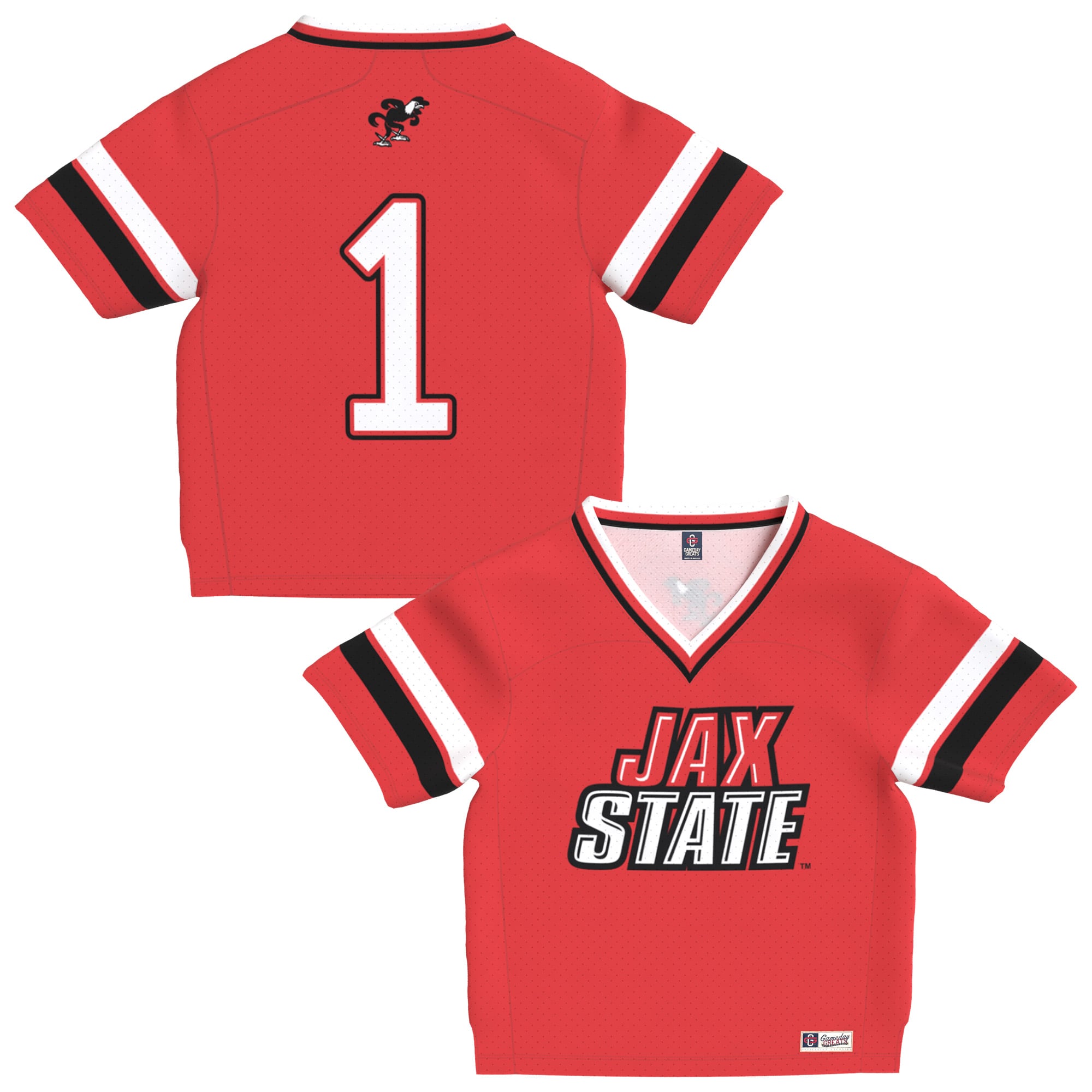 Infant Red Jacksonville State Gamecocks Lightweight Collegiate Football Fashion Jersey