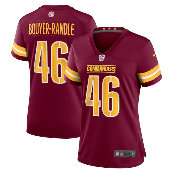Performance None Game Jersey - Premium Burgundy NFL Fan Jersey | Ga...