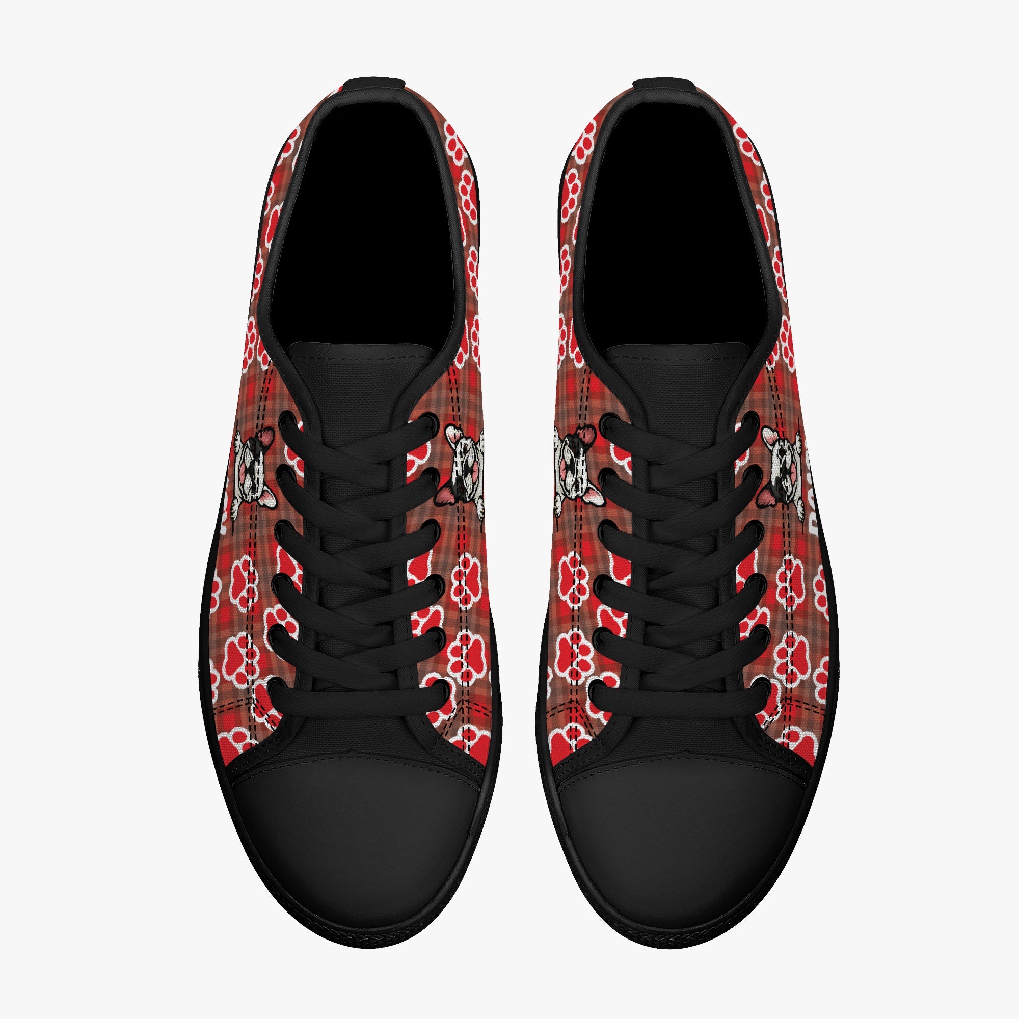 Street-Ready Hunter - Personalized Classic Low-top Canvas Shoes as a