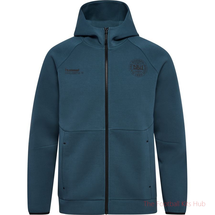 Denmark Training Jacket Travel Tech - Marine