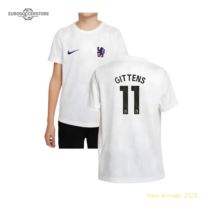 Comfortable Kids Chelsea Gittens Jersey 2025-2026 Quick-dry