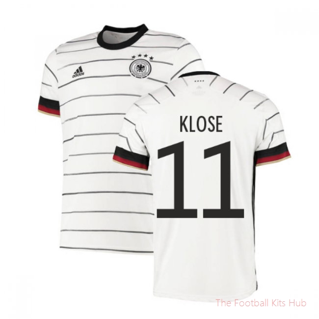 2020-2021 Germany Home Adidas Football Shirt (KLOSE 11)