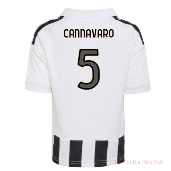 Juventus Home Kit Cannavaro #5 2026-2027 Soccer Shirt Team Jersey