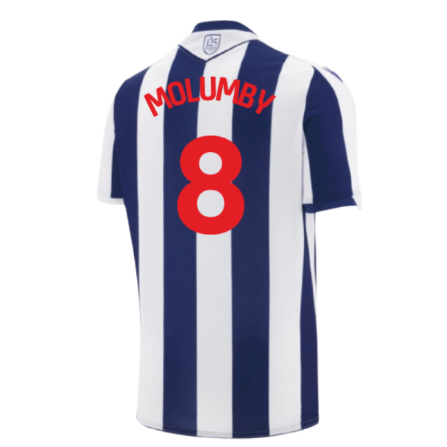 West Bromwich Albion Wba Home Kit 2025-2026 Game Replica Jersey