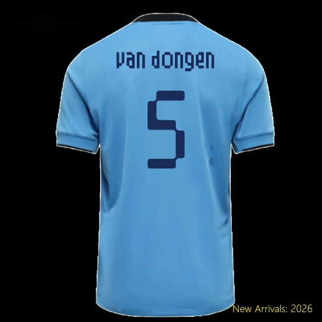 2025-2026 Netherlands Womens Team Away Shirt (Kids) (Van Dongen 5)