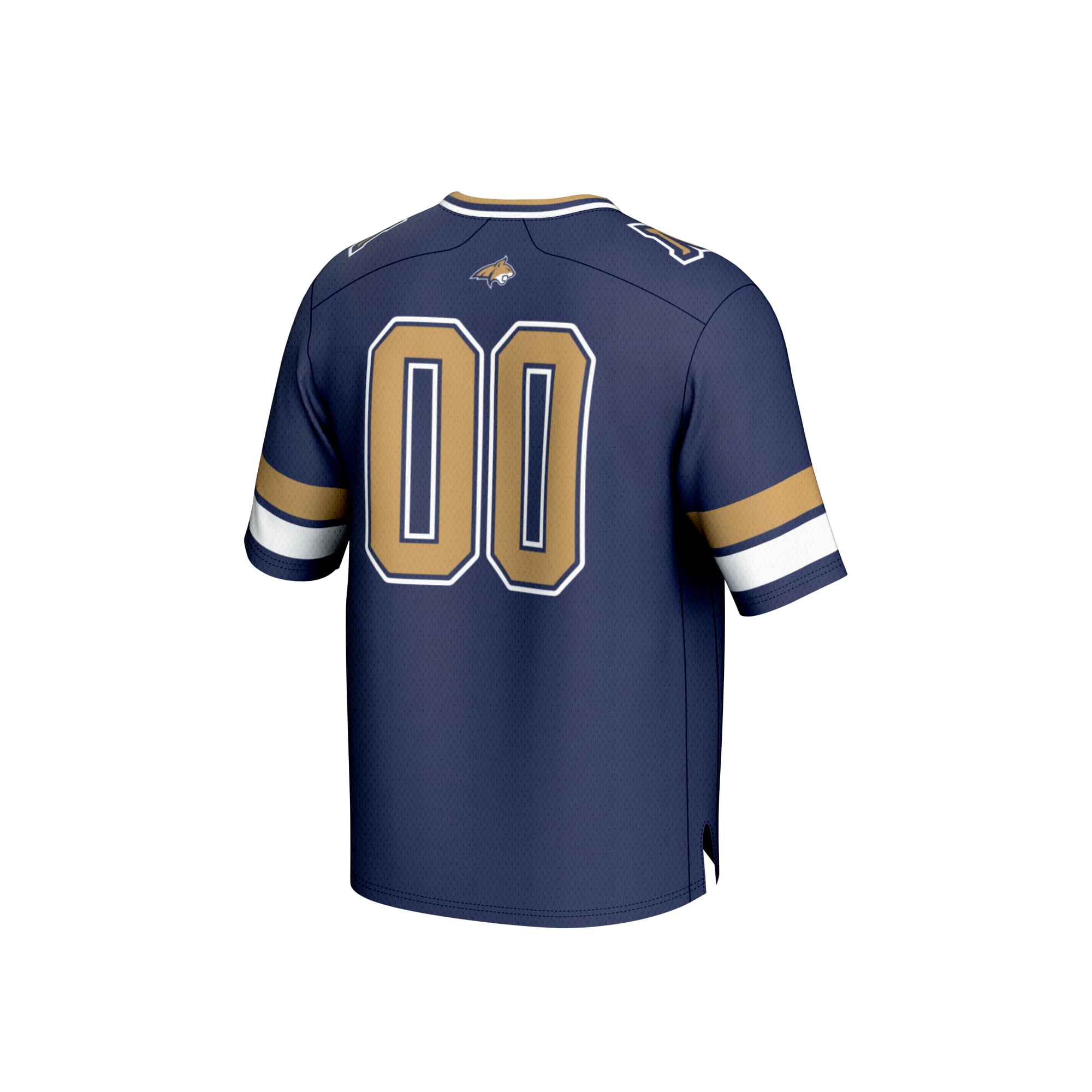 Unisex #00 Navy Montana State Bobcats Collegiate Football Fashion Jersey