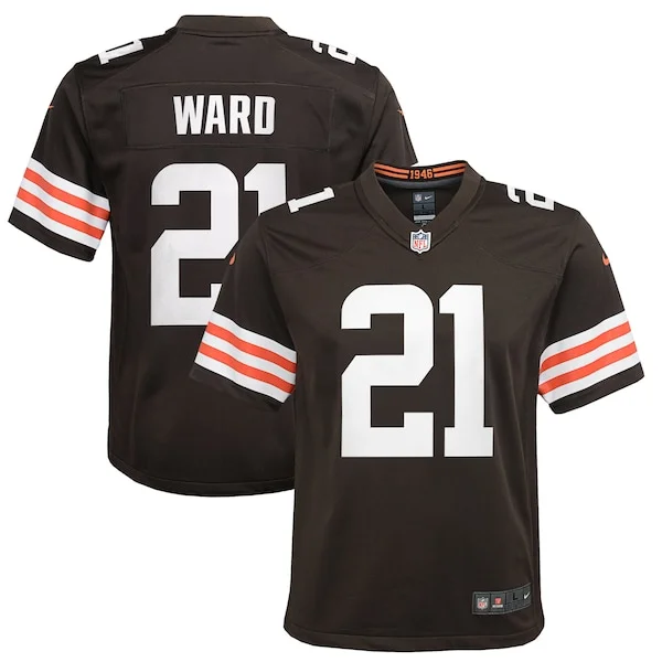 None Game NFL Jersey - Brown | Pro-Level Football Apparel | NFL Footba