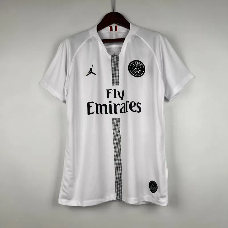 Cheap 2018-2019 PSG White Soccer retro kit