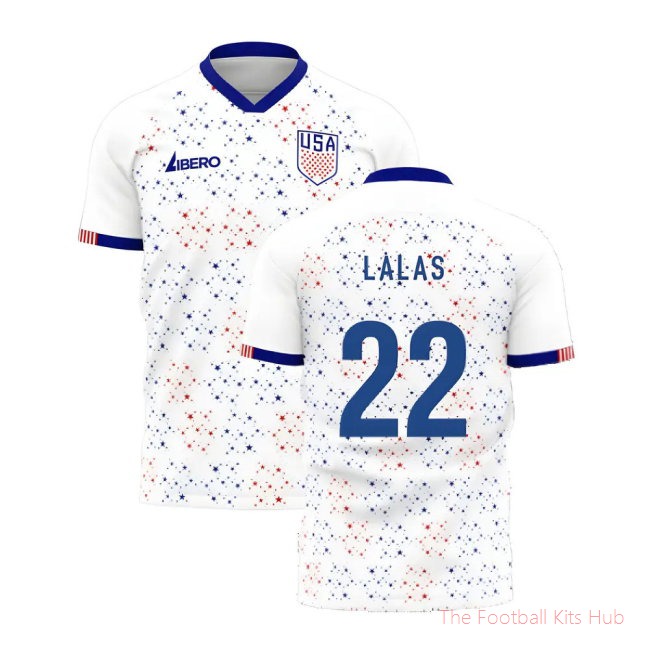 United States 2025-2026 Home Concept Football Kit (Libero) (LALAS 22)