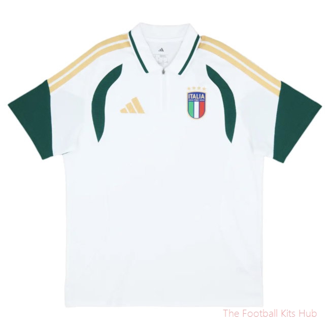 2026-2027 Italy Polo Shirt (White)