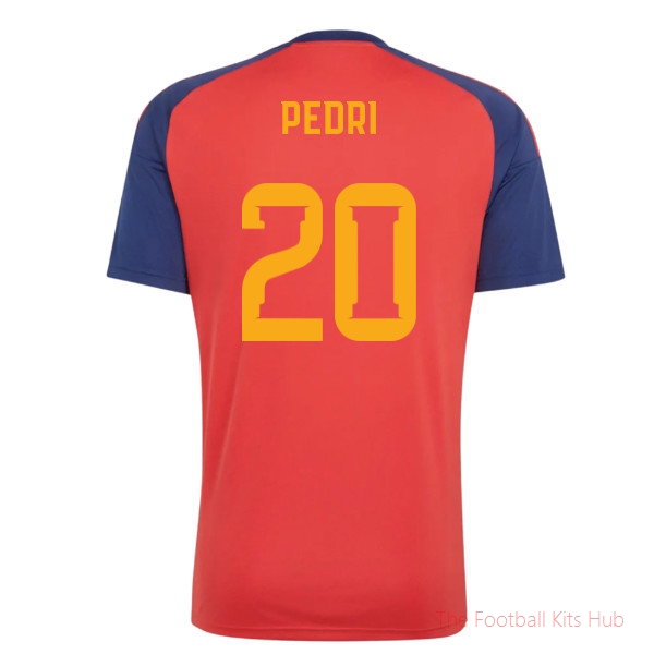 2026-2027 Spain Home Fan Jersey (Pedri 20)