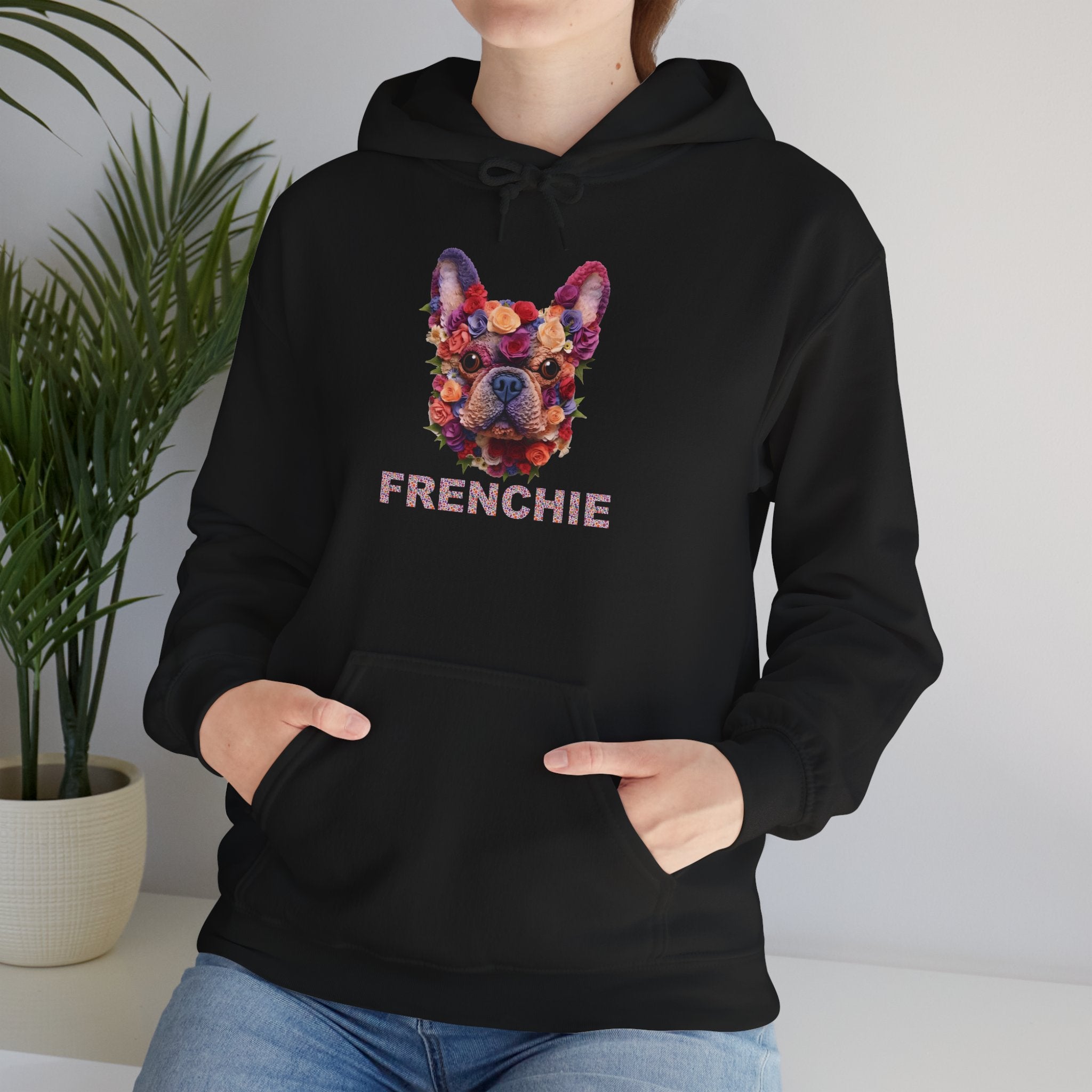 French Bulldog Themed Unisex Hoodie Frenchie Themed Wear | Unique Design