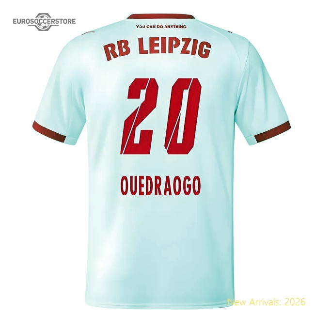 Elite 2025-2026 Red Bull Leipzig Home Shirt (ouedraogo 20)