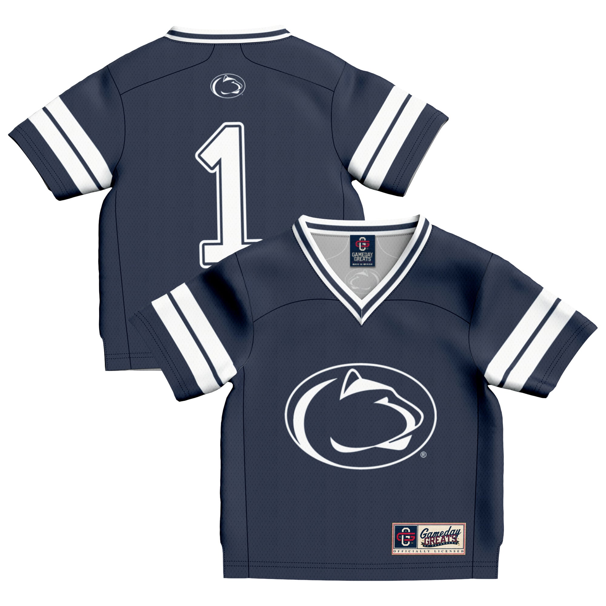 Infant #1 Navy Penn State Nittany Lions Football Fashion Jersey