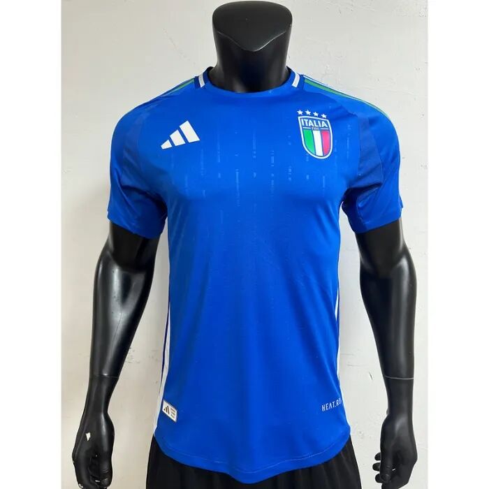 Durable UEFA Euro 2024 Italy Home Shirt Authentic Version