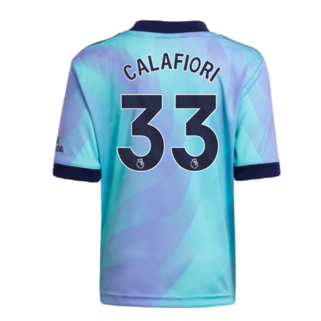 Devoted Arsenal Arsenal Third Mini Kit Calafiori #33 Superior Craf...