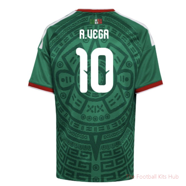 [SD] 2026/27 Mexico Home Shirt (Kids) (A.Vega 10)