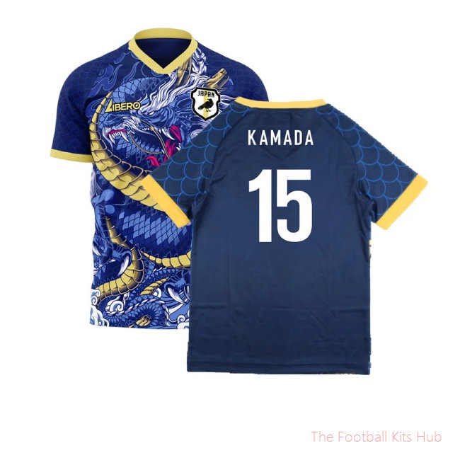 Japan 2025-2026 Third Concept Football Kit (Libero) (KAMADA 15)