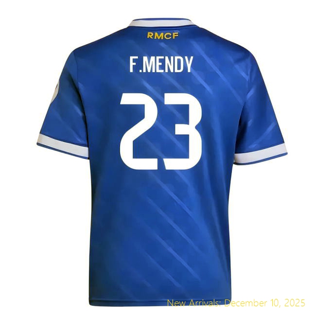 2025-2026 Real Madrid Third Shirt - Genuine Football (Mendy 23) -...