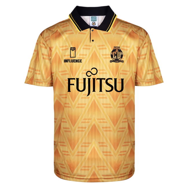 Cambridge United 1991-1993 Home Retro Shirt | Licensed Product | Elite