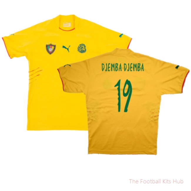 Cameroon 2004-06 Away Shirt (M) (Excellent) (Djemba Djemba 19)
