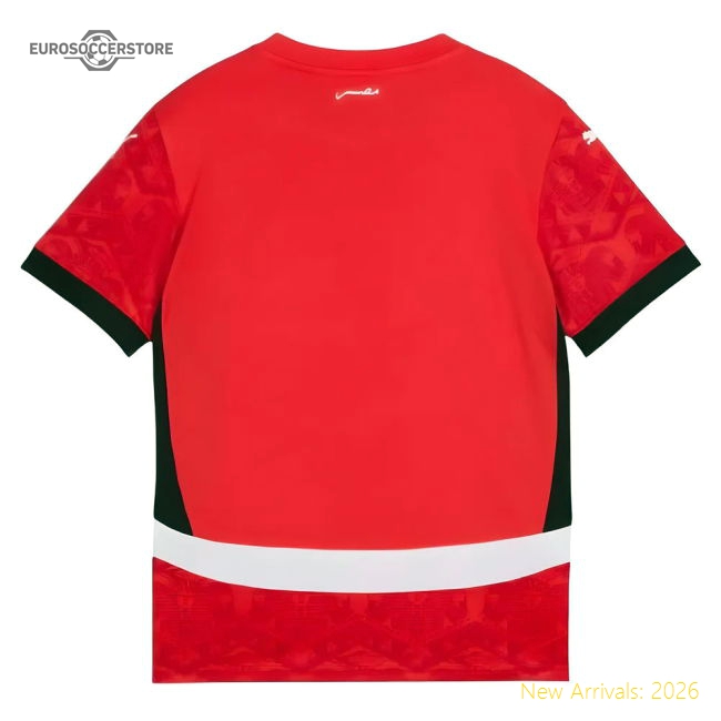 Egypt Kids 20242025 Home Jersey  Top 7years Lightweight