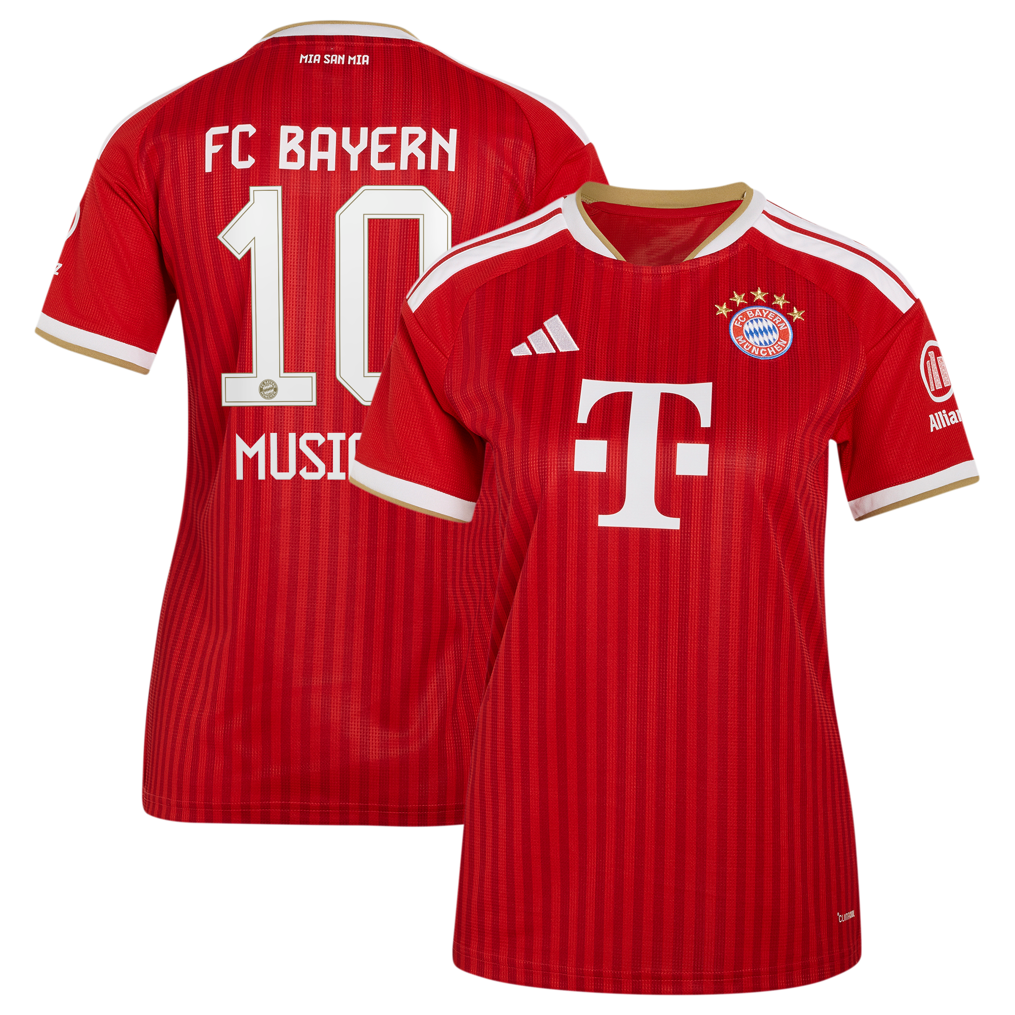 [JED] Youth Jamal Musiala #42 Bayern Munich Women's 2026/27 Home Replica Jersey - Red