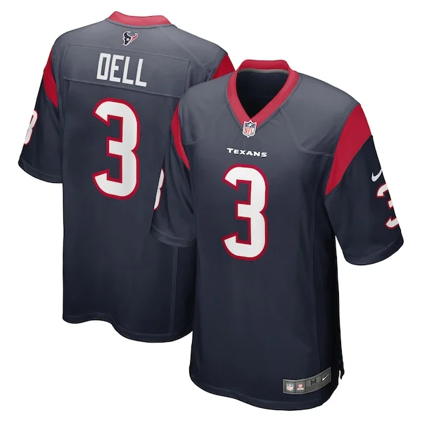 None Tank Dell Game Jersey - Navy | NFL Player Jersey | NFL Football