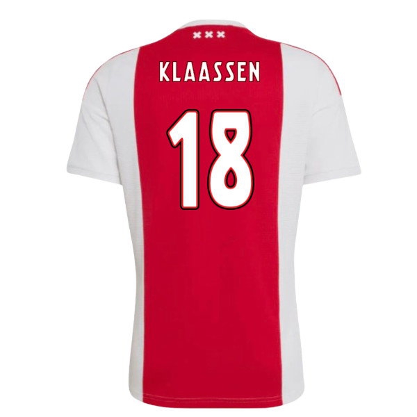 [DDJ] 2026-2027 Ajax Home Shirt (Klaassen 18)
