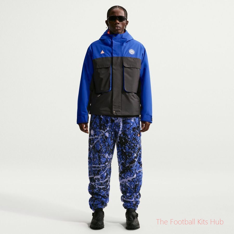 Inter Milan X ACG Jacket Storm-FIT Skull Peak 4th - Hyper Blue/Black/Safety Orange