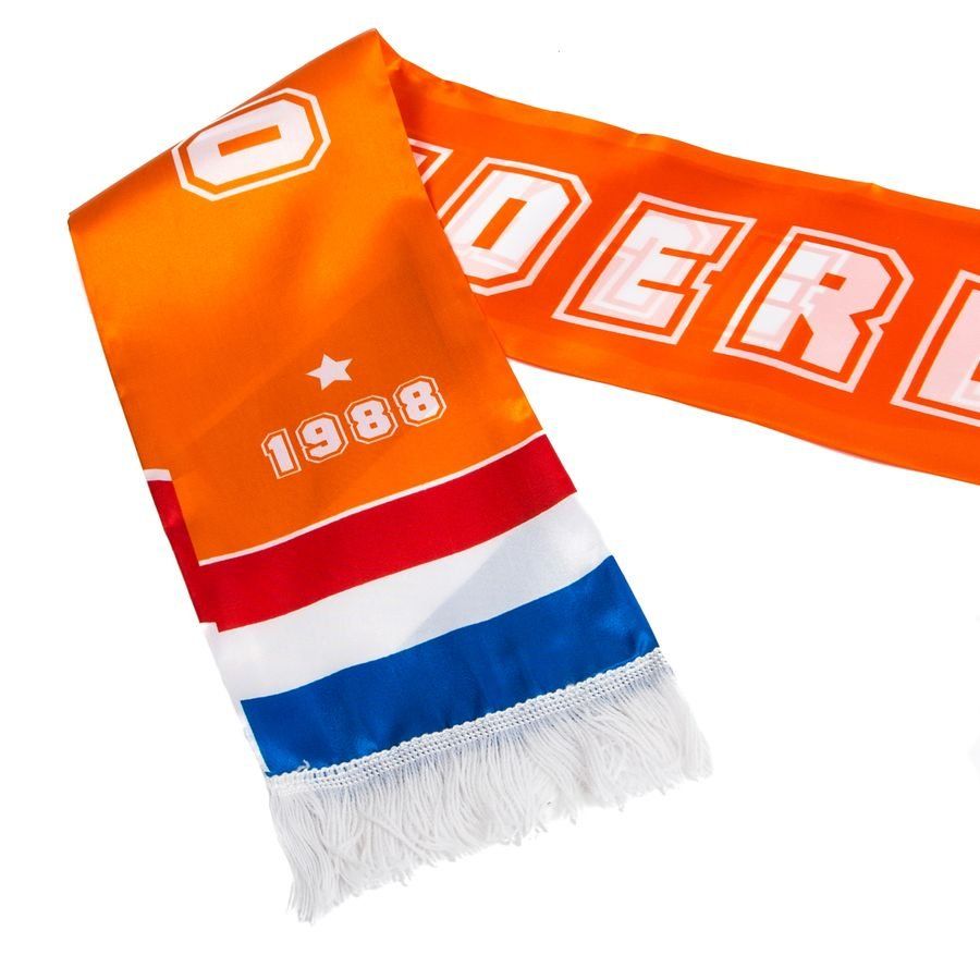 Holland Satin Scarf Orange/red/blue/pure White