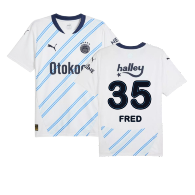 Official 2024-2025 Football Club Away Away Fred 35 With Modern Design