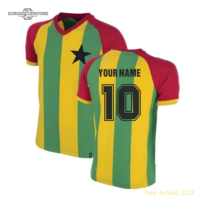 Ghana National Team 1980s Retro Shirt (your Name) - Talented Squad