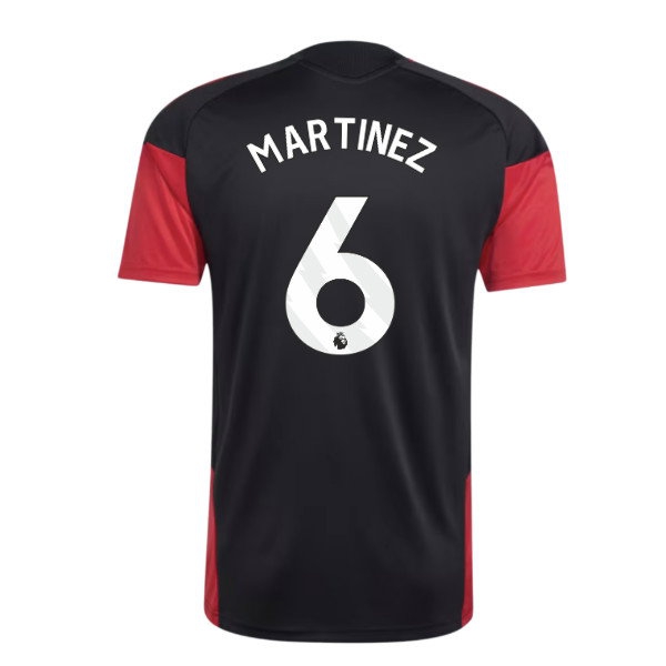 [JED] 2026-2027 Man Utd Training Jersey (Black) (Martinez 6)