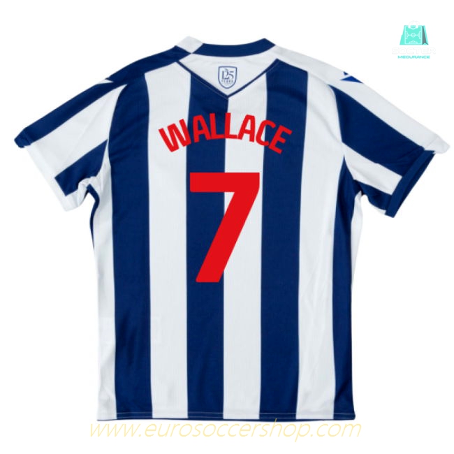 2025-2026 West Brom WBA Home Shirt - Kids (Wallace 7)