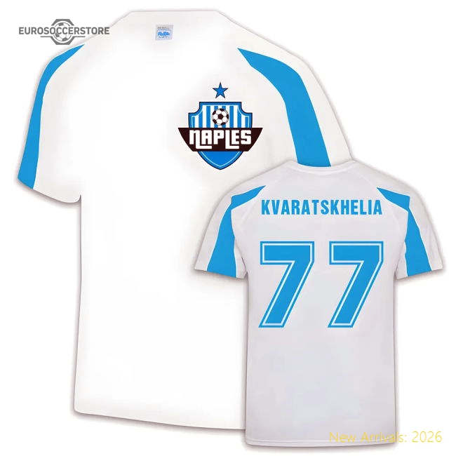 Premium Azzurri Sports Training Training Jersey (khvicha Kvaratskhe