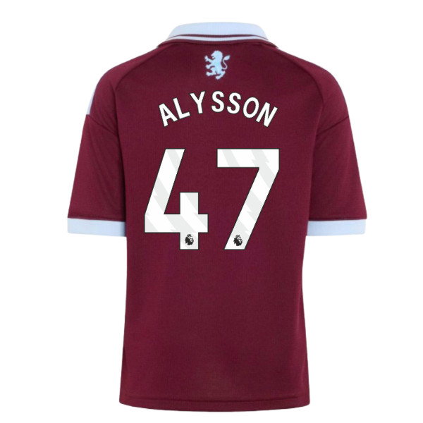 Soccer Aston Villa 2026-2027 Home Shirt (Kids) (Alysson 47)