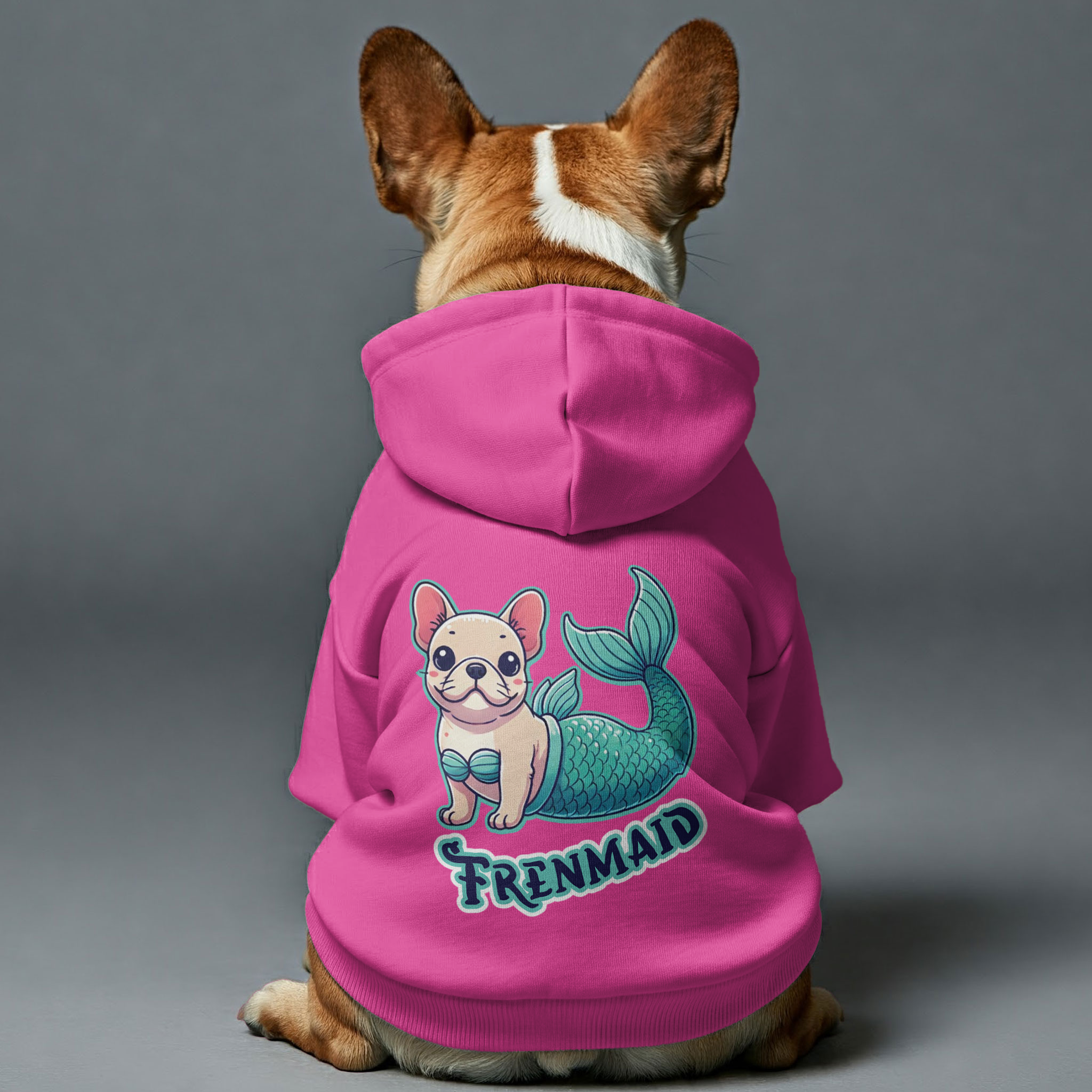 French Bulldog Frenmaid Personalized French Bulldog Hoodies With Funny