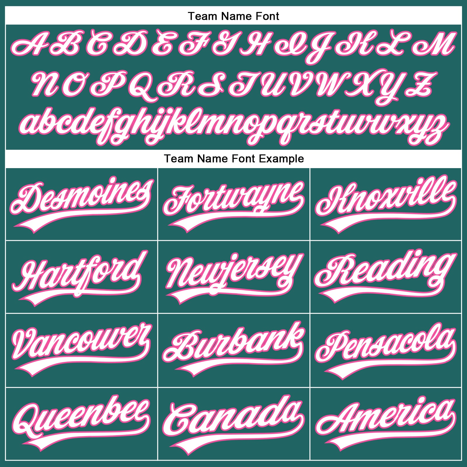 Custom Teal White Pinstripe Pink Authentic Baseball Jersey
