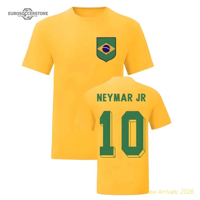 Elite Neymar Brazil T-shirt - Timeless 2024-2025 Durability