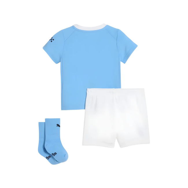 Top Tier Football Man City Home Baby Kit Kun Aguero #10 Modern Sty...