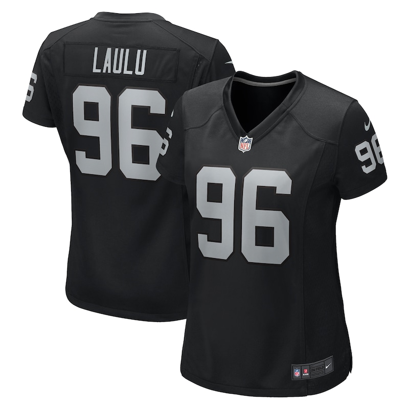 None Jonah Laulu Las Vegas Raiders Great Value Replica Jersey